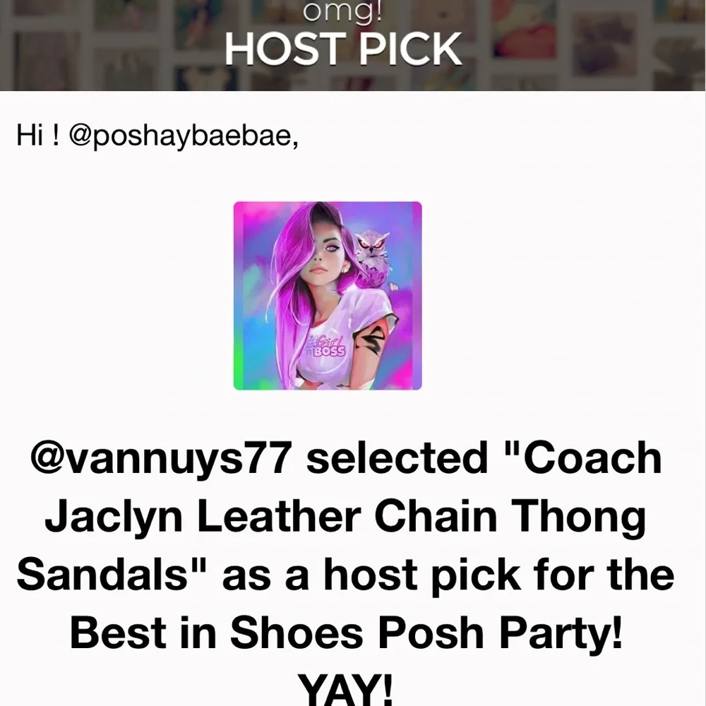 ✨Host Pick✨ Coach Jaclyn Leather Chain Thong Sandals
